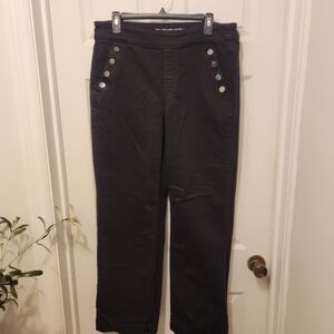 Chico's Black Wide Leg Jeans Size 2